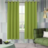 Aquazolax Thermal Insulated Window Treatment Blackout Curtains, 52 x 84-Inch, Fresh Green, 2 Panels